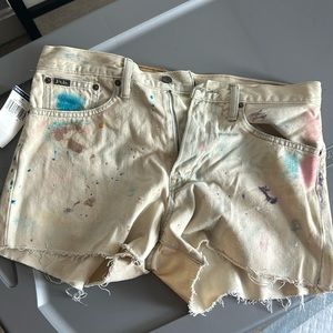 Polo Denim Watercolor Shorts